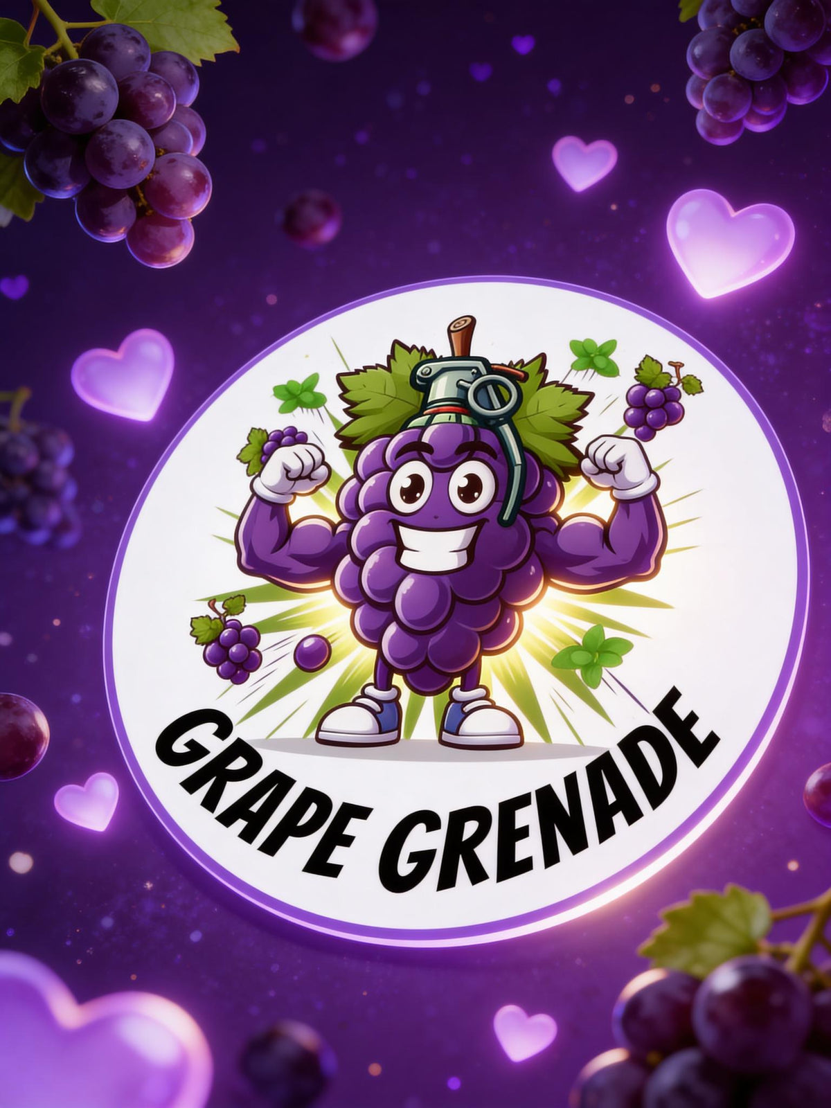Grape Grenade Hydroxyapatite Toothpaste, Fluoride-Free, 100g
