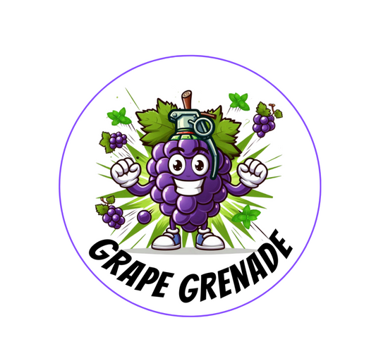 20g Tester Grape Grenade Toothpaste (Contains Menthol)