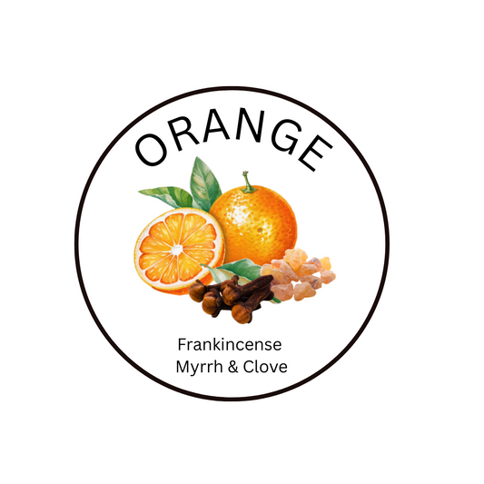 100g Orange, Frankincense, Myrrh & Clove Mineral Toothpaste (Contains Menthol)