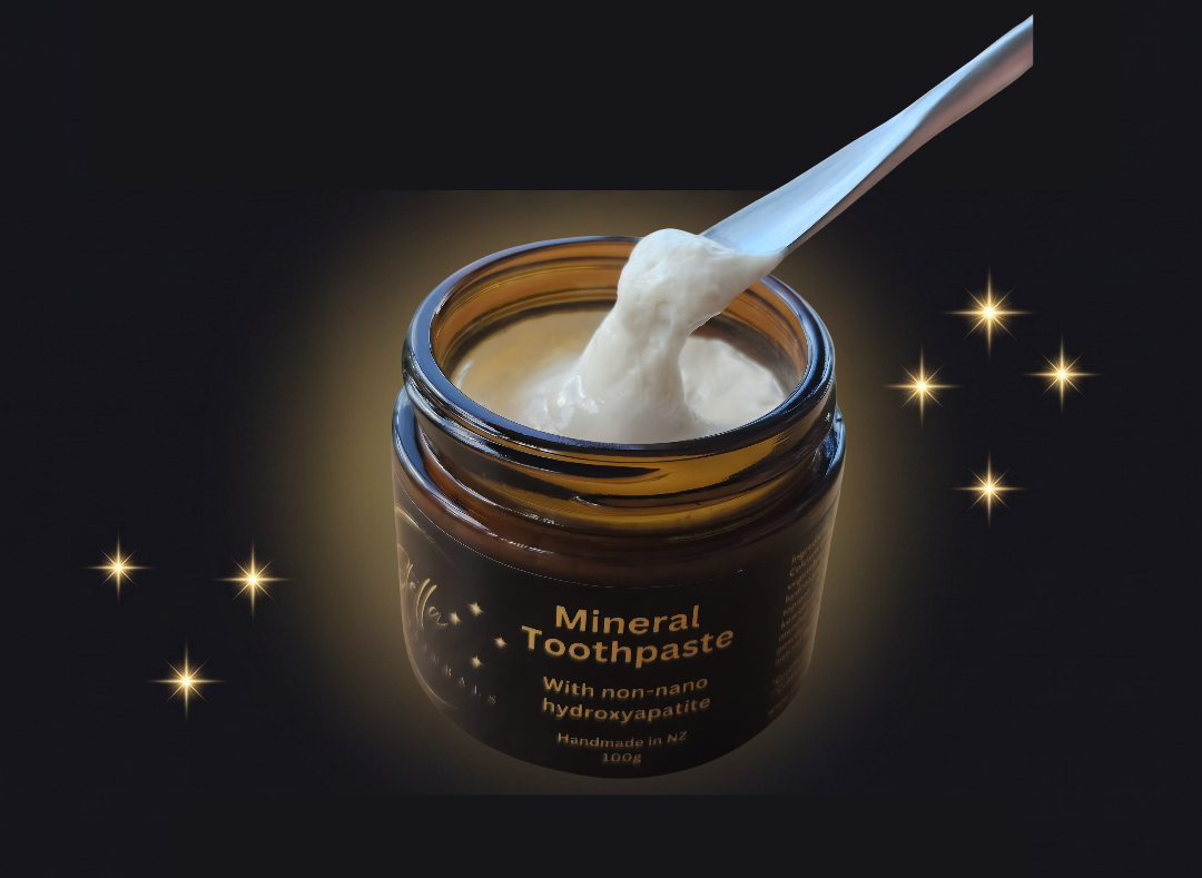 Strong Mint Hydroxyapatite Toothpaste, Fluoride-Free, 100g